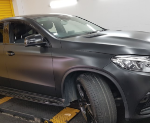 Paint protection film finish