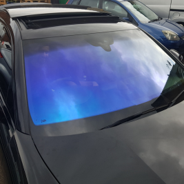 Chameleon front window tint