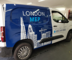 London commercial vehicle wrap